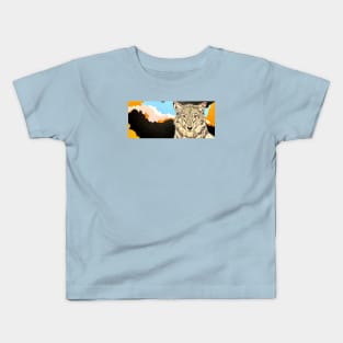 Wolf Sunset Kids T-Shirt